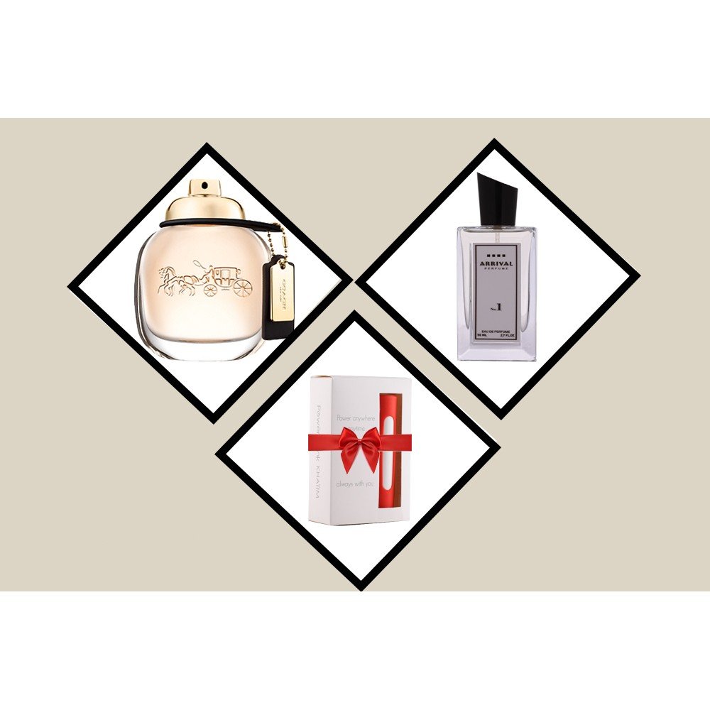 Two distinct perfumes + power bank gift Two distinct perfumes + power bank gift