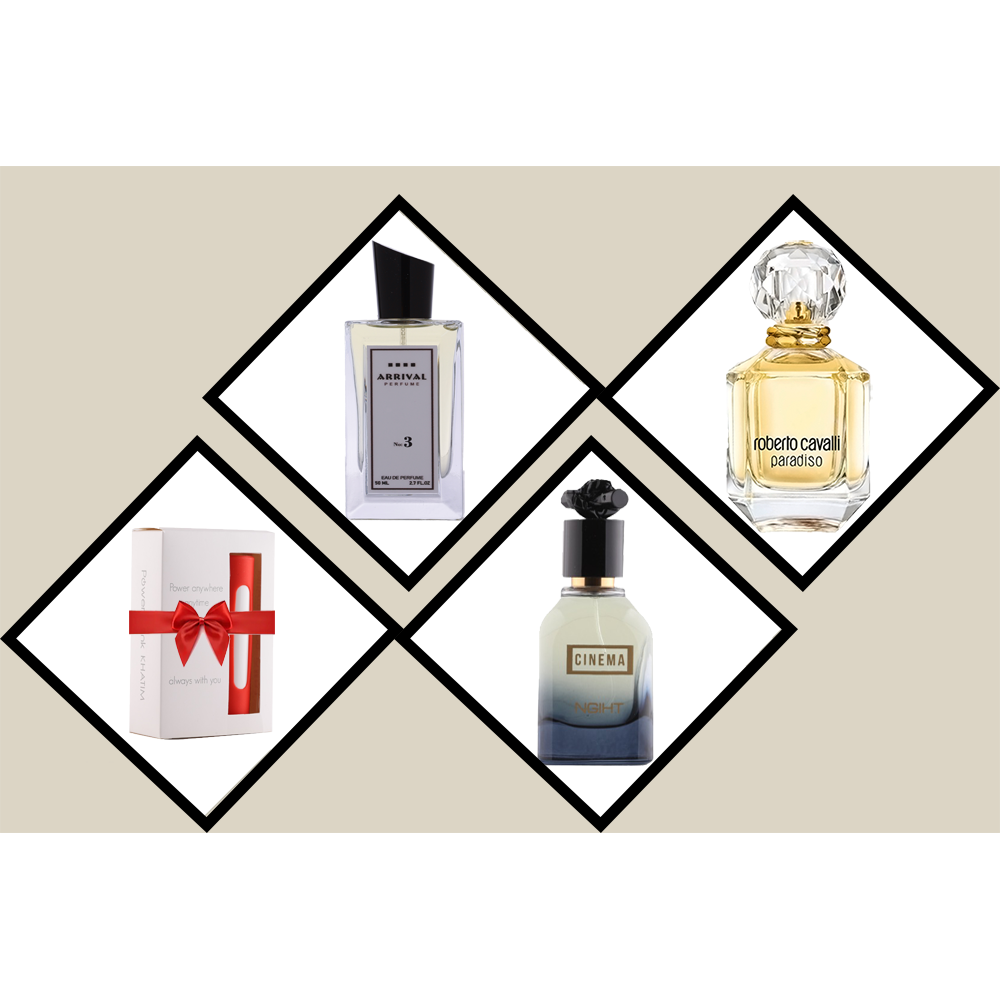 Three distinct perfumes + power bank gift Three distinct perfumes + power bank gift