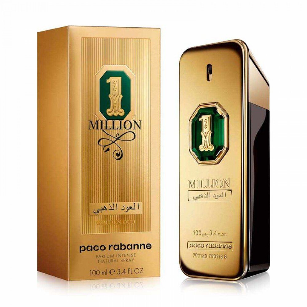عطر باكو رابان ون مليون العود الذهبي بارفيوم انتنس 100مل عطر باكو رابان ون مليون العود الذهبي بارفيوم انتنس 100مل