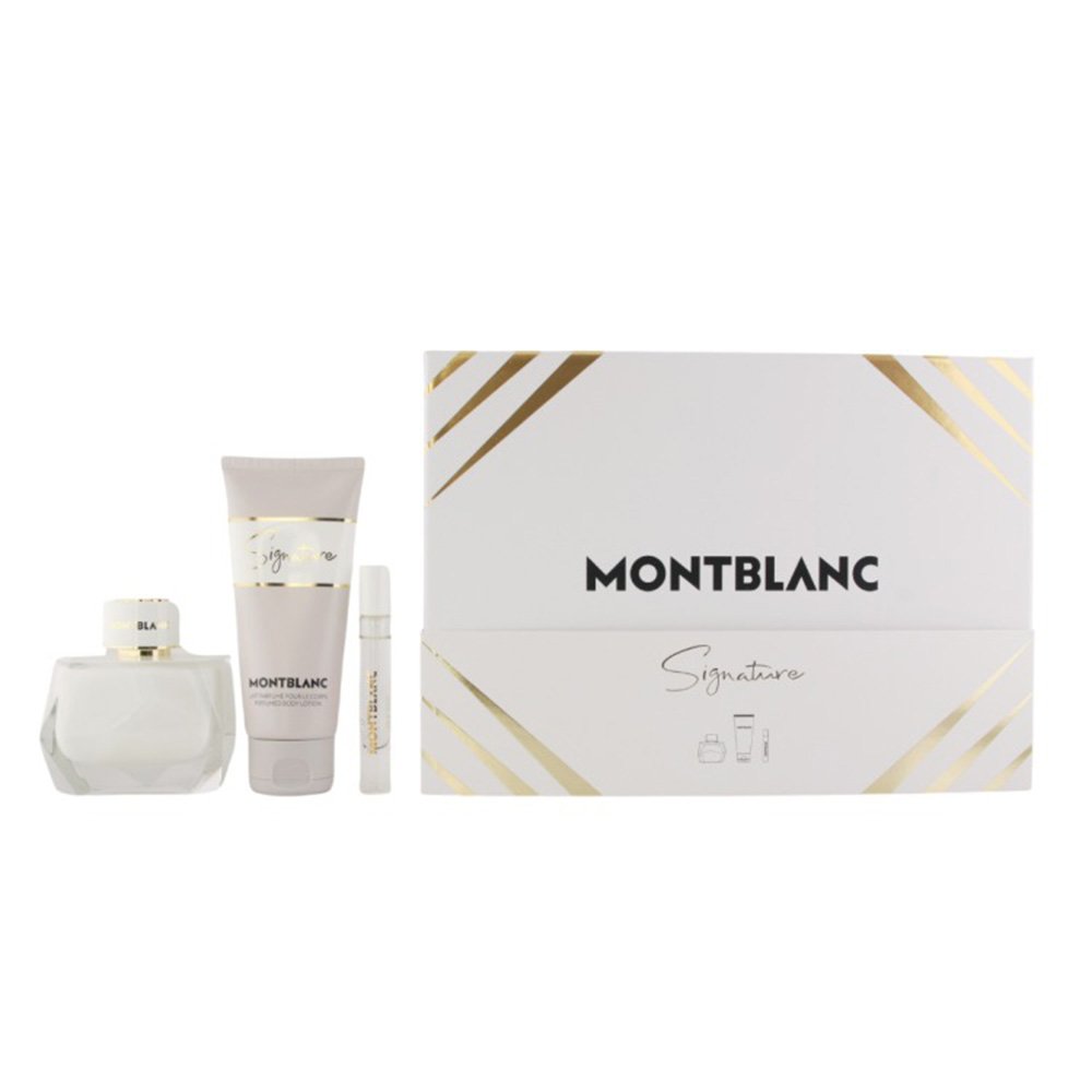 طقم مونت بلانك سجنتشر النسائي او دو بارفيوم (عطر 90مل+عينة 7+لوشن للجسم 100 مل طقم مونت بلانك سجنتشر النسائي او دو بارفيوم (عطر 90مل+عينة 7+لوشن للجسم 100 مل