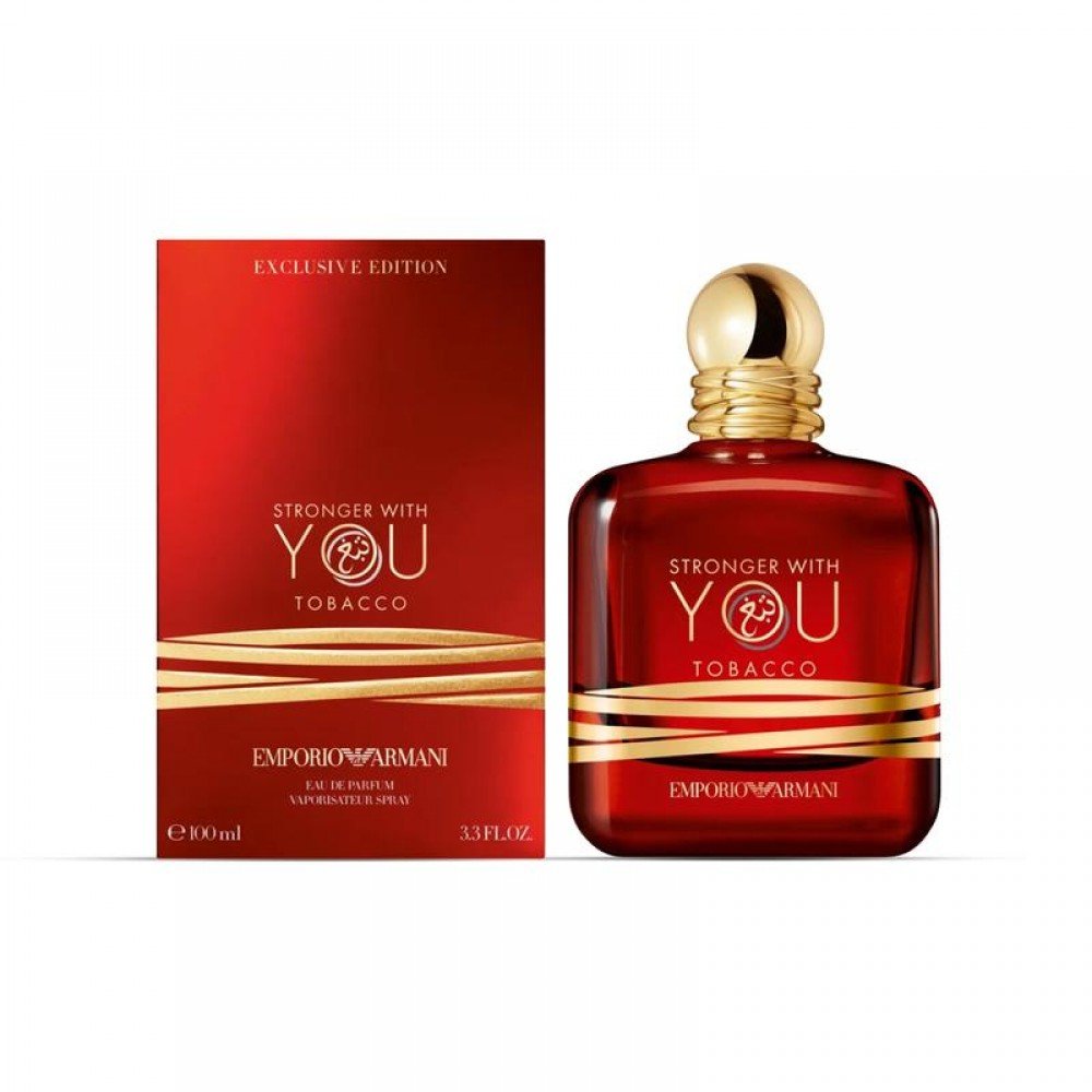 عطر ارماني سترونجر ويذ يو توباكو او دو بارفيوم 100مل عطر ارماني سترونجر ويذ يو توباكو او دو بارفيوم 100مل