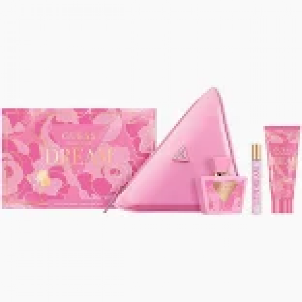 طقم عطر سيدكتيف دريم  زهري نسائي اودي توالت (75مل+عطر بخ15مل+بودي لوشن100مل +شنطه)